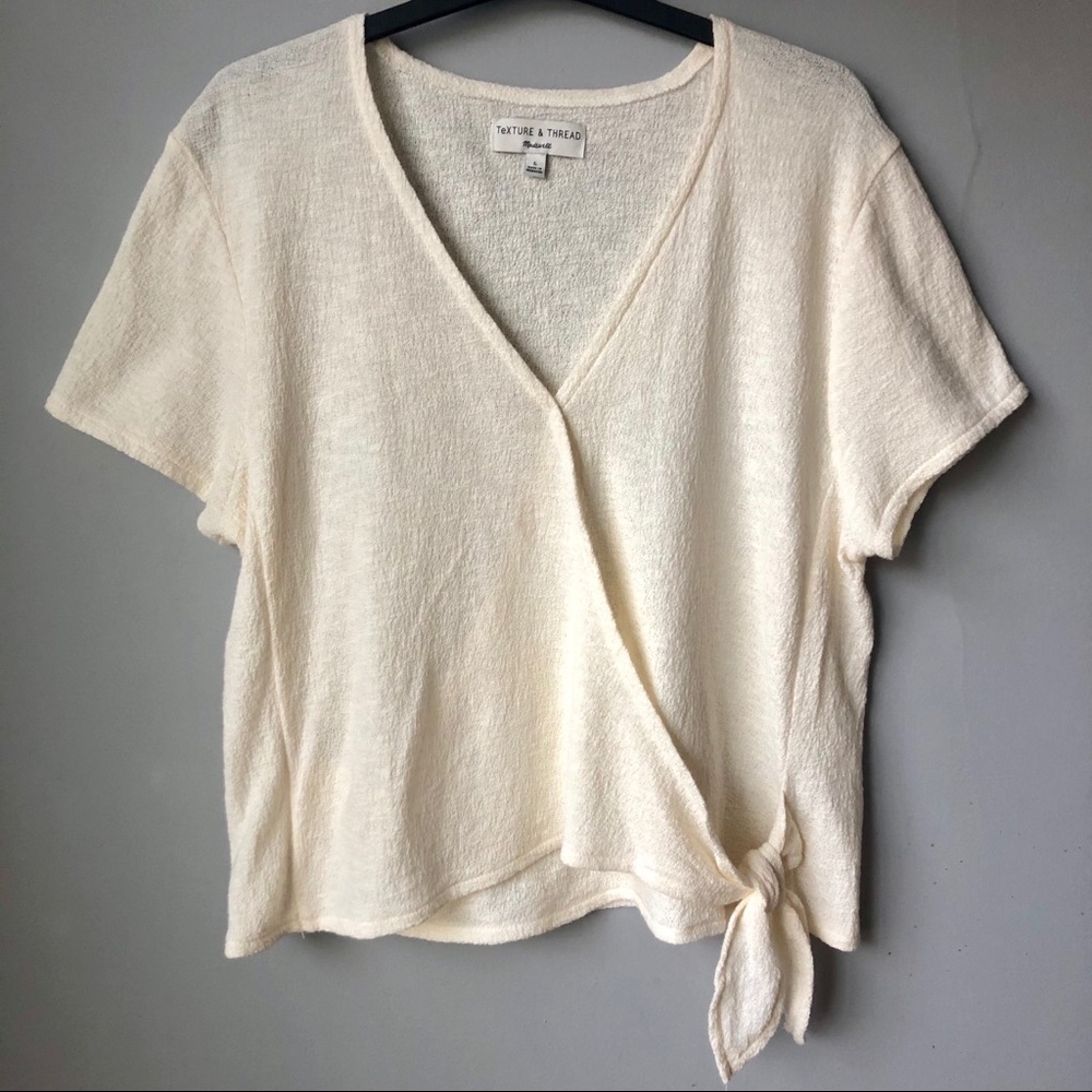 Madewell Texture & Thread Top Size Large - Picture 2 of 8